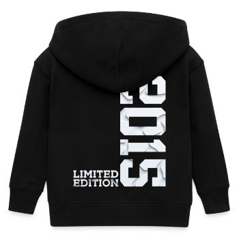 11. GEBURTSTAG LIMITED EDITION 2015 - Kinder Organic Kapuzenjacke Mini Cultivator von Stanley/Stella - Schwarz - Hinten