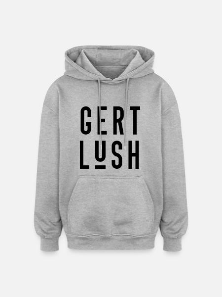 Bristol Dialect Gert Lush - Oversized Unisex Hoodie - heather grey