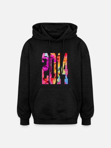 BUNT 12TH BIRTHDAY 2014 - Oversized Unisex Hoodie - black