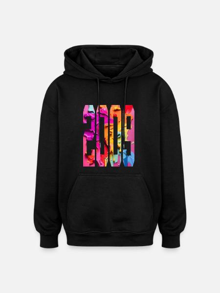 BUNT 17TH BIRTHDAY 2009 - Oversized Unisex Hoodie - black