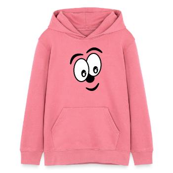 HUMOR - Teenager Organic Hoodie Mini Cruiser von Stanley/Stella - Pink  - Vorne - AI Model Teenager Female dark (150cm)