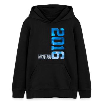 10. GEBURTSTAG LIMITED EDITION 2016 - Teenager Organic Hoodie Mini Cruiser von Stanley/Stella - Schwarz - Vorne - AI Model Teenager Male light (155cm)