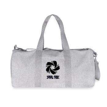 Spiral Tribe - Recycelte Canvas-Sporttasche von Stanley/Stella - Grau meliert - Vorne