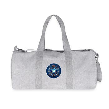 Logo de l’Écosse - Sac de sport en toile recyclée Stanley/Stella - gris chiné - Devant