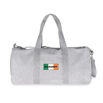 Kilkenny City in irischer Flagge - Recycelte Canvas-Sporttasche von Stanley/Stella - Grau meliert - Vorne
