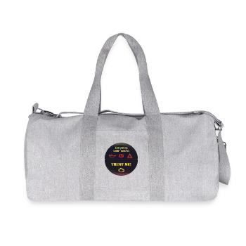 Under Control Trust Me - Recycelte Canvas-Sporttasche von Stanley/Stella - Grau meliert - Vorne