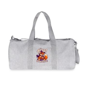 Süß ich bin der Spuk Fuchs - Recycelte Canvas-Sporttasche von Stanley/Stella - Grau meliert - Vorne