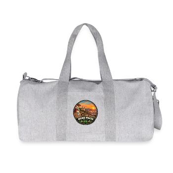 Ouro Preto Brasilien Stadt Landschaft Berge - Recycelte Canvas-Sporttasche von Stanley/Stella - Grau meliert - Vorne
