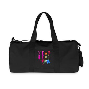 18 YEARS 18TH BIRTHDAY - Recycled Canvas Sports Bag by Stanley/Stella - black - Front