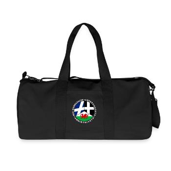 Schottische, walisische, kornische Unabhängigkeit, keltisch - Recycelte Canvas-Sporttasche von Stanley/Stella - Schwarz - Vorne