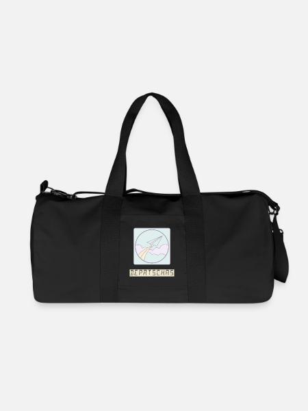 departure - Recycelte Canvas-Sporttasche von Stanley/Stella - Schwarz