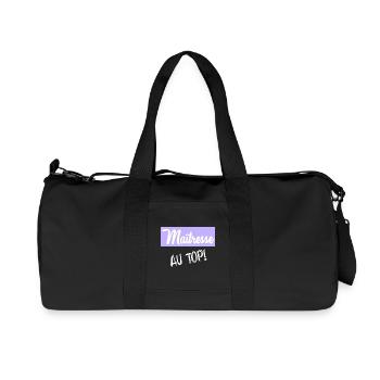Geliebte - Recycelte Canvas-Sporttasche von Stanley/Stella - Schwarz - Vorne