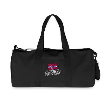 Norway norge - Recycelte Canvas-Sporttasche von Stanley/Stella - Schwarz - Vorne