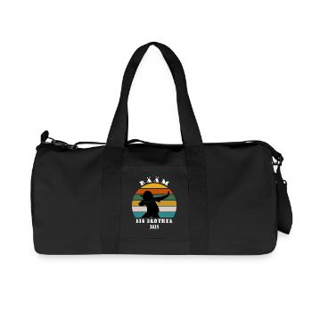 Kids Big Brother 2025 Annonce Cadeau Dab - Sac de sport en toile recyclée Stanley/Stella - noir - Devant