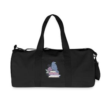 Mystischer Rabe - Recycelte Canvas-Sporttasche von Stanley/Stella - Schwarz - Vorne