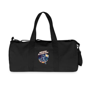 Mission erfüllt - Recycelte Canvas-Sporttasche von Stanley/Stella - Schwarz - Vorne