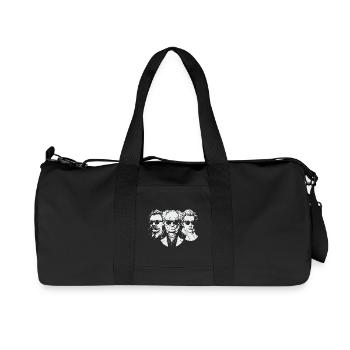 Philosophen des Existentialismus - Recycelte Canvas-Sporttasche von Stanley/Stella - Schwarz - Vorne