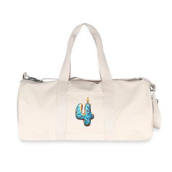 GÂTEAU NUMÉRO 4 SWEET 4ÈME ANNIVERSAIRE - Sac de sport en toile recyclée Stanley/Stella - blanc naturel - Devant