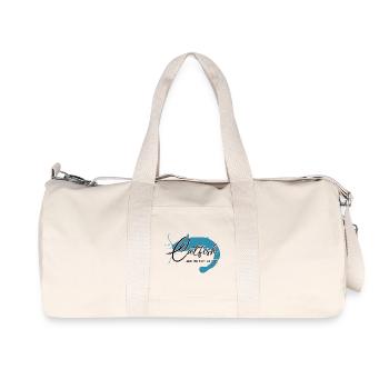 Poisson-chat, poisson-chat, pêche sportive, monstre de rivière - Sac de sport en toile recyclée Stanley/Stella - blanc naturel - Devant