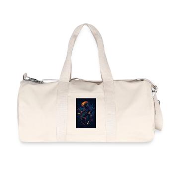 Neon Drummer - Recycled Canvas Sports Bag by Stanley/Stella - natural - Front