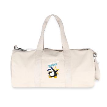 Stolzer Kleiner Bruder - Recycelte Canvas-Sporttasche von Stanley/Stella - Naturweiß - Vorne