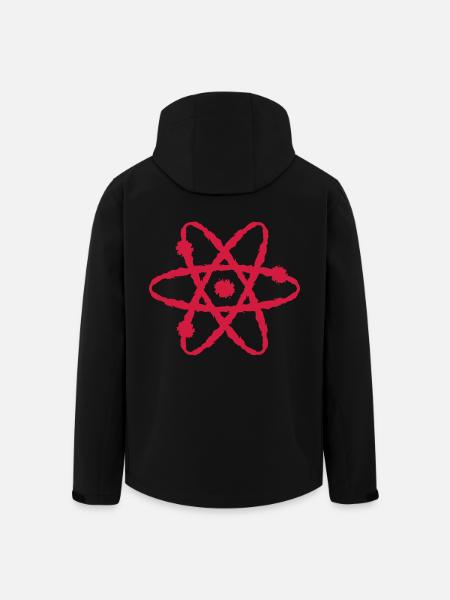 Scientific symbol - Men’s Recycled Softshell Jacket by Stanley/Stella - black
