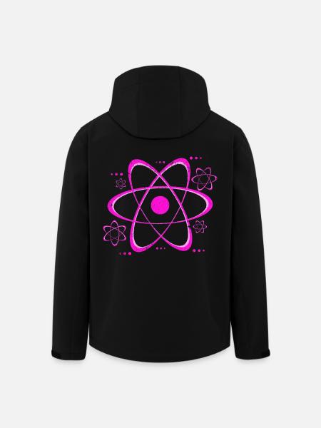 Physiker - Recycelte Männer Softshell-Jacke von Stanley/Stella - Schwarz