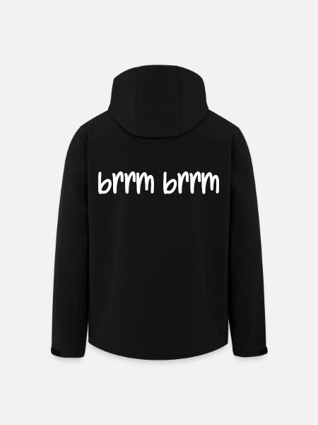 brrm brrm - Men’s Recycled Softshell Jacket by Stanley/Stella - black