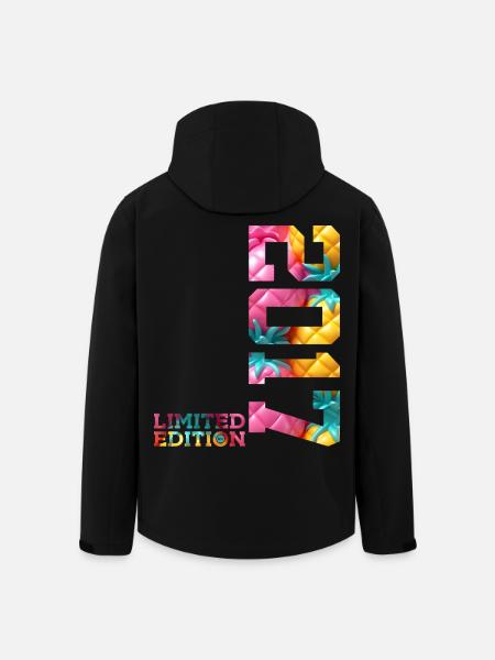 9TH BIRTHDAY LIMITED EDITION 2017 - Men’s Recycled Softshell Jacket by Stanley/Stella - black
