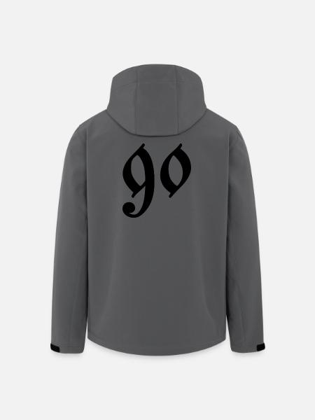 90 - Veste softshell homme en polyester recyclé Stanley/Stella - charbon
