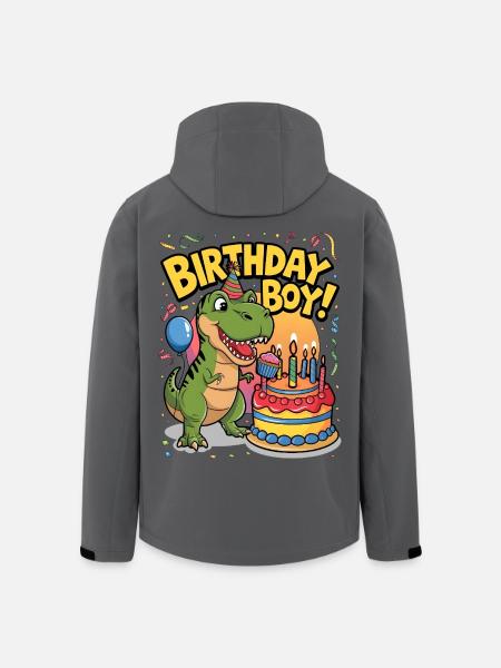 Birthday Boy - Men’s Recycled Softshell Jacket by Stanley/Stella - anthracite