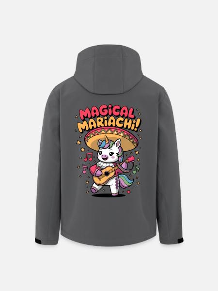 Magical Mariachi - Men’s Recycled Softshell Jacket by Stanley/Stella - anthracite