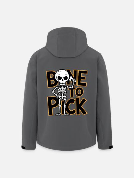 Bone To Pick - Men’s Recycled Softshell Jacket by Stanley/Stella - anthracite