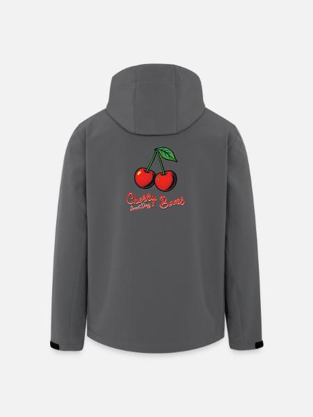 Kirsch-Mädchen - Recycelte Männer Softshell-Jacke von Stanley/Stella - Anthrazit