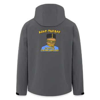 Habs-Burger Habsburger - HamBurger - Monarchie - Recycelte Männer Softshell-Jacke von Stanley/Stella - Anthrazit - Hinten - AI Model Male 185 light (185cm)