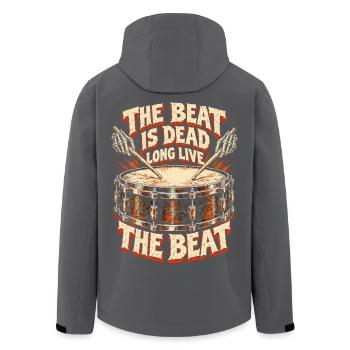 Psychobilly Punkrock The Beat Is Dead - Recycelte Männer Softshell-Jacke von Stanley/Stella - Anthrazit - Hinten - AI Model Male 185 light (185cm)