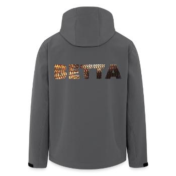 Betta copper smaragdina guitar - Recycelte Männer Softshell-Jacke von Stanley/Stella - Anthrazit - Hinten - AI Model Male 185 light (185cm)