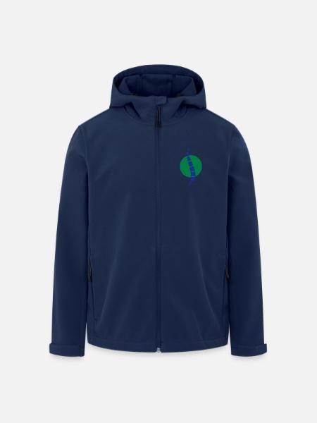 Physio 11 Logo - Recycelte Männer Softshell-Jacke von Stanley/Stella - Navy