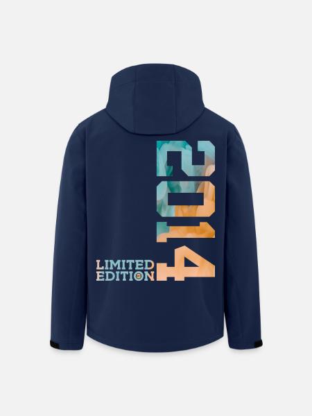 12. GEBURTSTAG LIMITED EDITION 2014 - Recycelte Männer Softshell-Jacke von Stanley/Stella - Navy