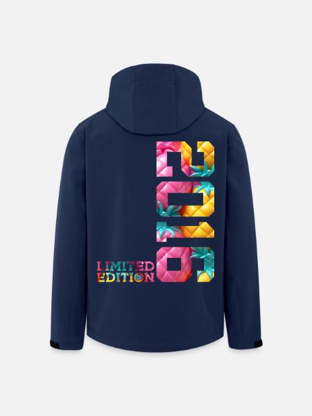 10. GEBURTSTAG LIMITED EDITION 2016 - Recycelte Männer Softshell-Jacke von Stanley/Stella - Navy