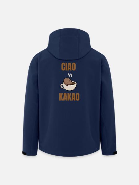 ciao cocoa - Men’s Recycled Softshell Jacket by Stanley/Stella - navy