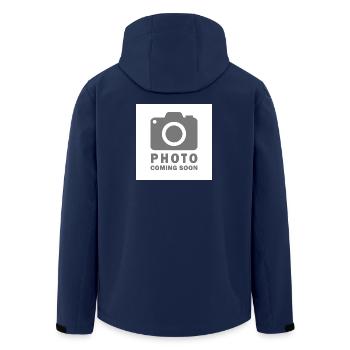 Foto kommt bald - Recycelte Männer Softshell-Jacke von Stanley/Stella - Navy - Hinten - AI Model Male 185 light (185cm)