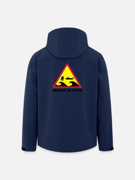 Beware Of Coach - Opti Edition - Recycelte Männer Softshell-Jacke von Stanley/Stella - Navy