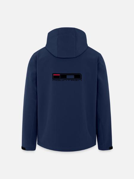 IN Berg 4 - Recycelte Männer Softshell-Jacke von Stanley/Stella - Navy