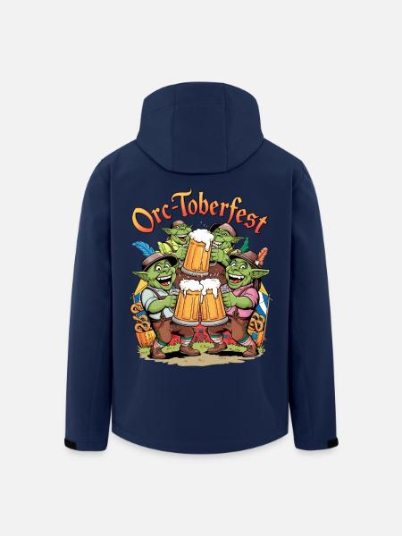 Orc-toberfest - Veste softshell homme en polyester recyclé Stanley/Stella - marine