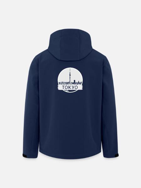 Tokyo City - Recycelte Männer Softshell-Jacke von Stanley/Stella - Navy