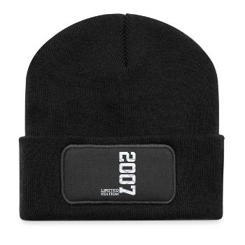 19TH BIRTHDAY LIMITED EDITION 2007 - Recycled Patch Beanie - black - Front