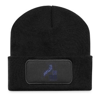 Tour du Mont Blanc TMB Trek Randonnée Alpes - Beanie recyclé à patch - noir - Devant