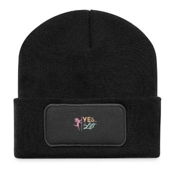 Pole Dance Poledance Stripperin Poledancer - Recycelte Patch Beanie - Schwarz - Vorne