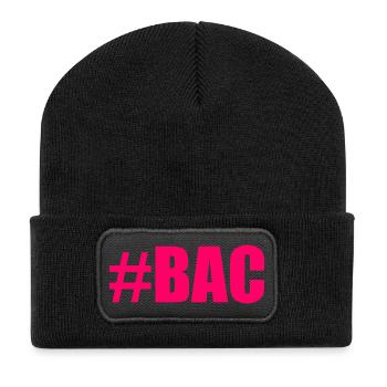 FERRY. BACCALAUREAT. PATENT. DNB. EXAMINATION. WELL DONE - Recycled Patch Beanie - black - Front